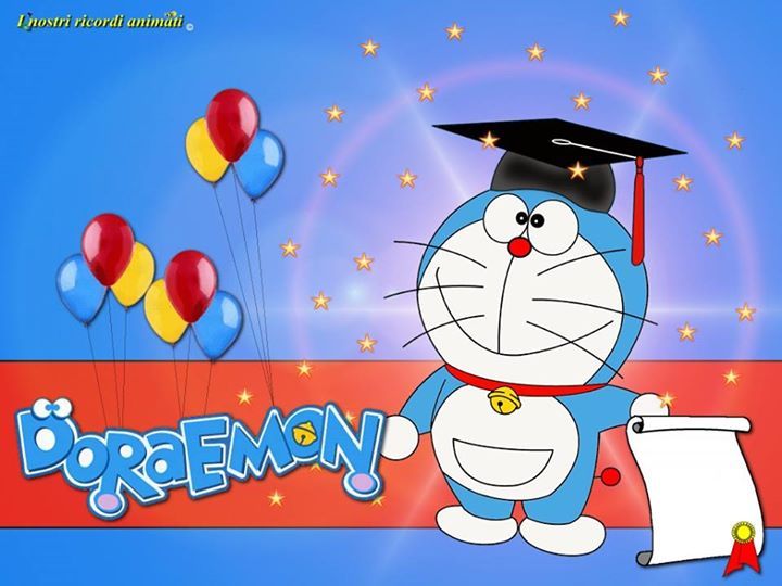 Doraemon Graduation Photo